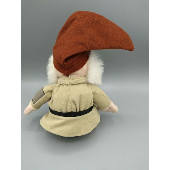 RARE Walt Disney World Sleepy Brown Hat Plush Snow White Dwarf Factory Error - Picture 5 of 12